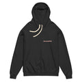GlacierFox men’s Thorns Build Resilience hoodie featuring a clean GlacierFox logo on the front and relaxed garment-dyed fit in Black