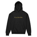 GlacierFox men’s Yacht Club hoodie featuring the GlacierFox logo on the front and oversized modern streetwear fit in Black